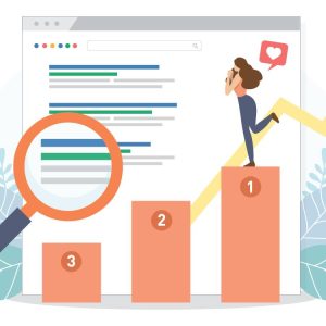 Organic website traffic growth through SEO