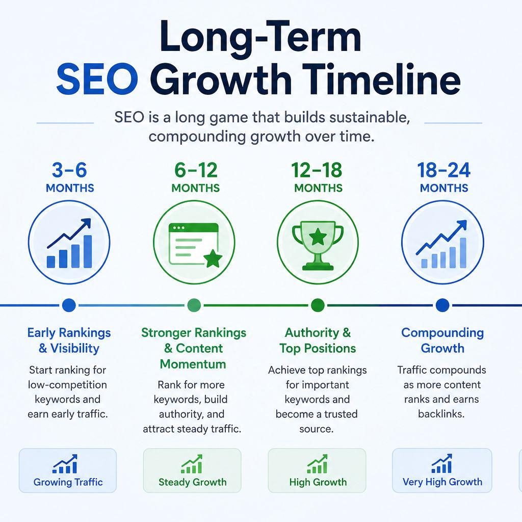 Long-term business growth with SEO